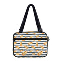 Hot Dog Striped Pattern Print Double Strap Bible Bag