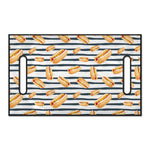 Hot Dog Striped Pattern Print Golf Cart Seat Cover