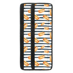 Hot Dog Striped Pattern Print Refrigerator Handle Covers