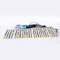 Hot Dog Striped Pattern Print Sports Towel