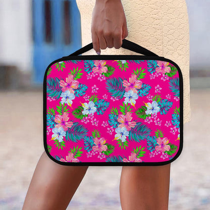 Hot Pink Aloha Hibiscus Pattern Print Classic Bible Case