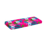 Hot Pink Aloha Hibiscus Pattern Print Piano Keyboard Cover