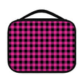 Hot Pink And Black Buffalo Check Print Classic Bible Case
