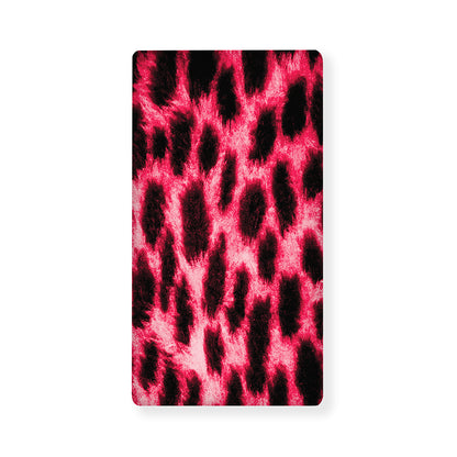Hot Pink And Black Cheetah Print Baby Crib Sheet