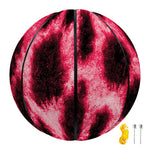 Hot Pink And Black Cheetah Print Basketball