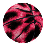 Hot Pink And Black Cheetah Print Basketball