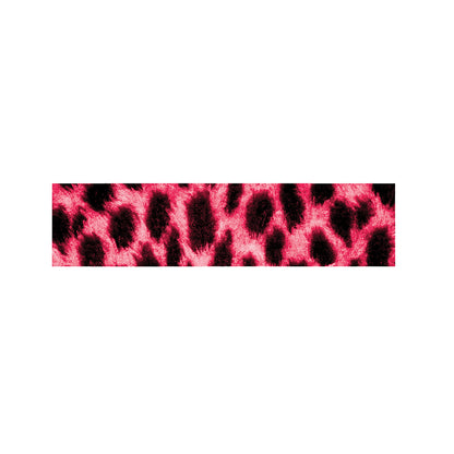 Hot Pink And Black Cheetah Print Bed Runner