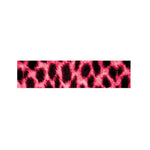 Hot Pink And Black Cheetah Print Bed Runner