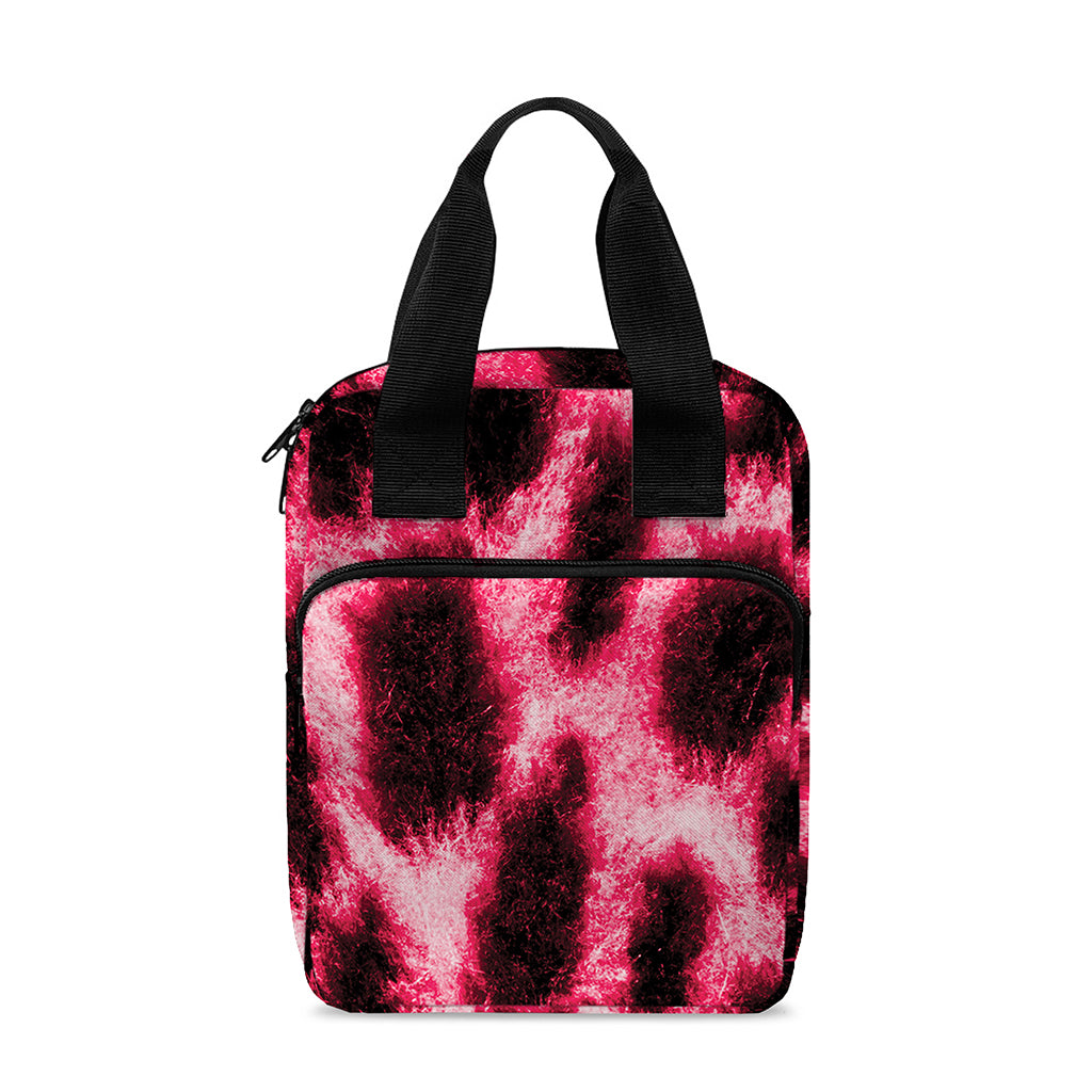 Hot Pink And Black Cheetah Print Bible Tote Bag