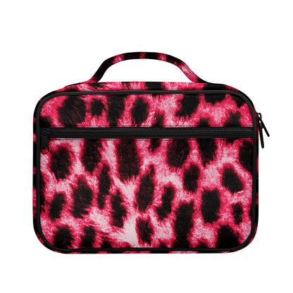 Hot Pink And Black Cheetah Print Briefcase Bible Bag