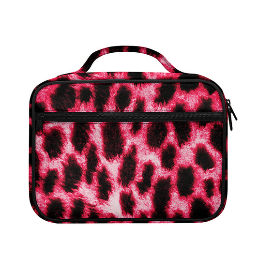 Hot Pink And Black Cheetah Print Briefcase Bible Bag