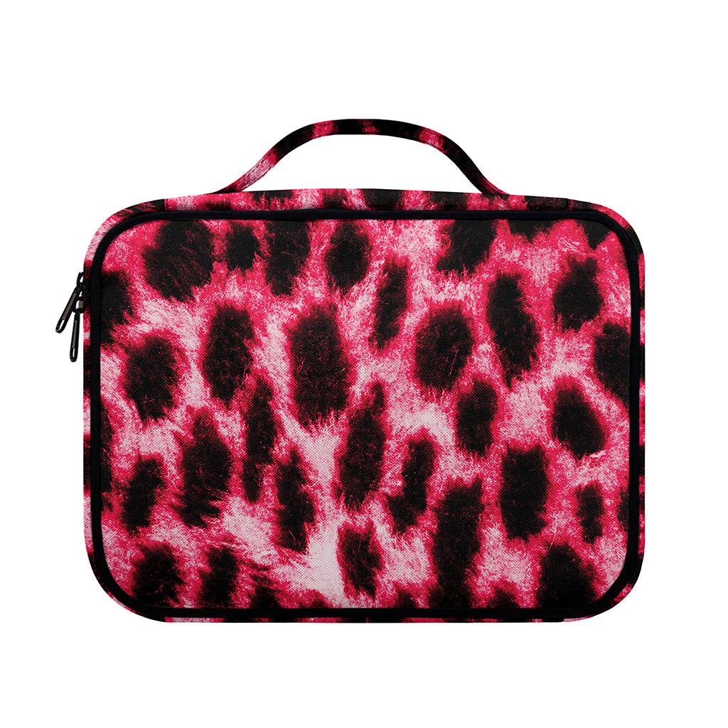 Hot Pink And Black Cheetah Print Briefcase Bible Bag