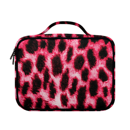 Hot Pink And Black Cheetah Print Briefcase Bible Bag