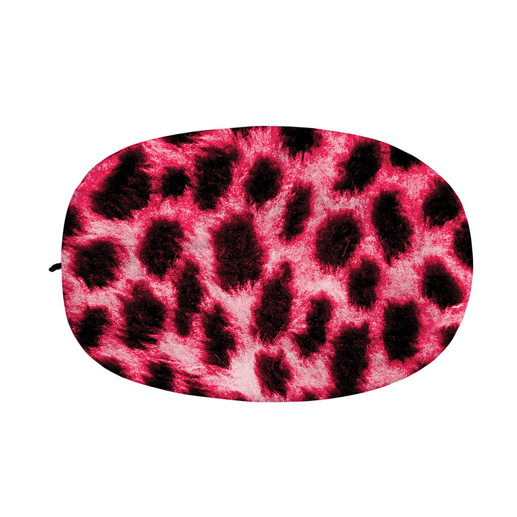 Hot Pink And Black Cheetah Print Car Side Mirror Covers