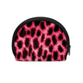 Hot Pink And Black Cheetah Print Coin Purse