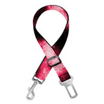 Hot Pink And Black Cheetah Print Dog Seat Belt