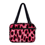 Hot Pink And Black Cheetah Print Double Strap Bible Bag
