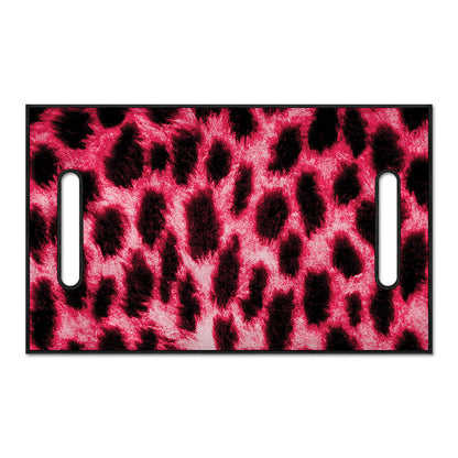 Hot Pink And Black Cheetah Print Golf Cart Seat Cover