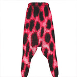 Hot Pink And Black Cheetah Print Hammer Pants