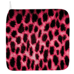 Hot Pink And Black Cheetah Print Hand Towel