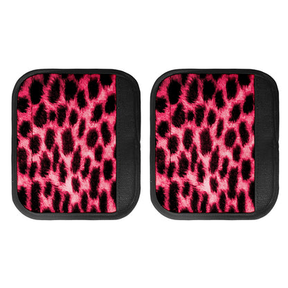 Hot Pink And Black Cheetah Print Handle Covers