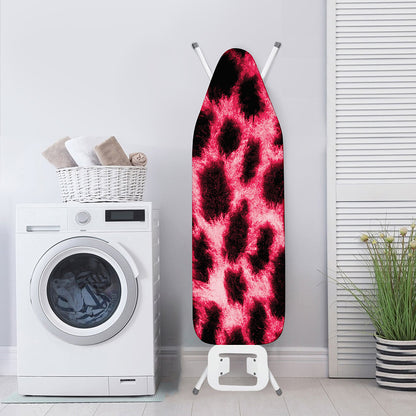 Hot Pink And Black Cheetah Print Ironing Board Cover