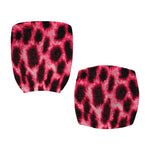 Hot Pink And Black Cheetah Print Office Chair Cover
