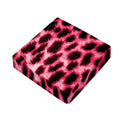 Hot Pink And Black Cheetah Print Outdoor Seat Cushion Cover