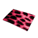 Hot Pink And Black Cheetah Print Pet Cooling Mat Cover