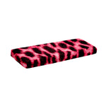 Hot Pink And Black Cheetah Print Piano Keyboard Cover