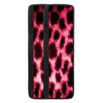 Hot Pink And Black Cheetah Print Refrigerator Handle Covers