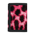 Hot Pink And Black Cheetah Print Trifold Wallet