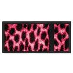 Hot Pink And Black Cheetah Print Trifold Wallet