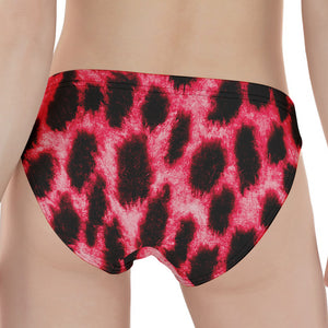 Hot Pink And Black Cheetah Print Women's Panties