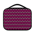 Hot Pink And Black Chevron Pattern Print Classic Bible Case