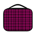 Hot Pink And Black Houndstooth Print Classic Bible Case