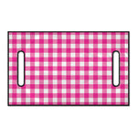 Hot Pink And White Buffalo Check Print Golf Cart Seat Cover