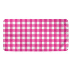 Hot Pink And White Buffalo Check Print Towel
