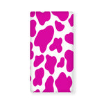 Hot Pink And White Cow Print Baby Crib Sheet