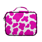 Hot Pink And White Cow Print Briefcase Bible Bag