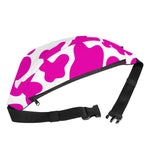 Hot Pink And White Cow Print Fanny Pack