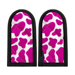 Hot Pink And White Cow Print Skillet Handle Cover
