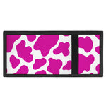 Hot Pink And White Cow Print Trifold Wallet