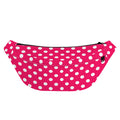 Hot Pink And White Polka Dot Print Fanny Pack