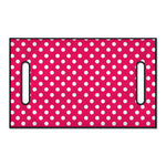 Hot Pink And White Polka Dot Print Golf Cart Seat Cover