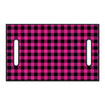 Hot Pink Buffalo Plaid Print Golf Cart Seat Cover