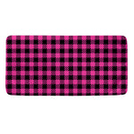 Hot Pink Buffalo Plaid Print Towel