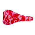 Hot Pink Camouflage Print Bicycle Seat Cover