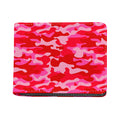 Hot Pink Camouflage Print Bifold Wallet