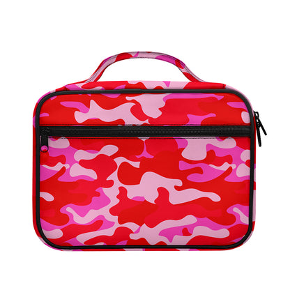Hot Pink Camouflage Print Briefcase Bible Bag